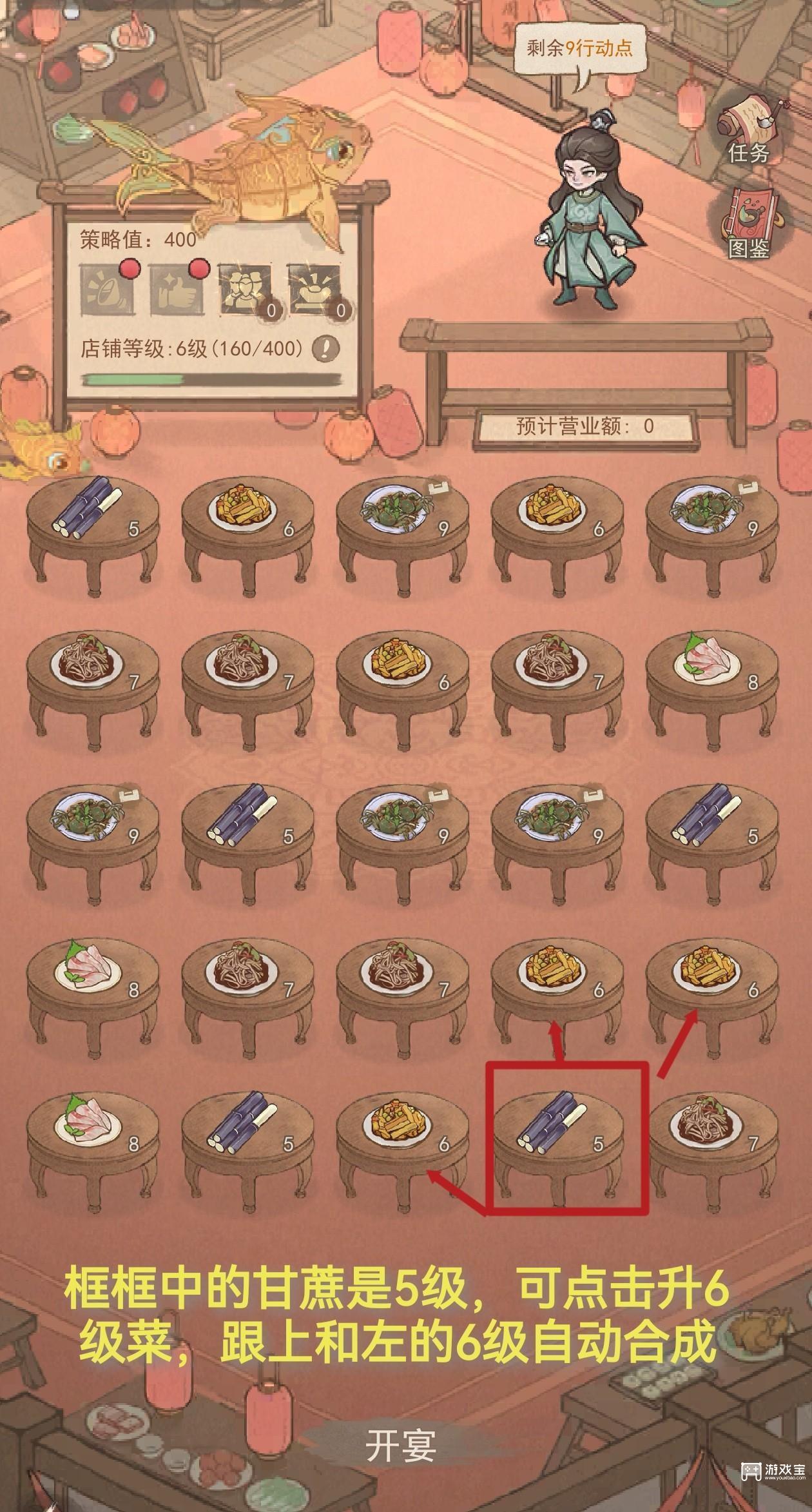 这城有良田花月大宴活动攻略：菜品合成与资源管理技巧