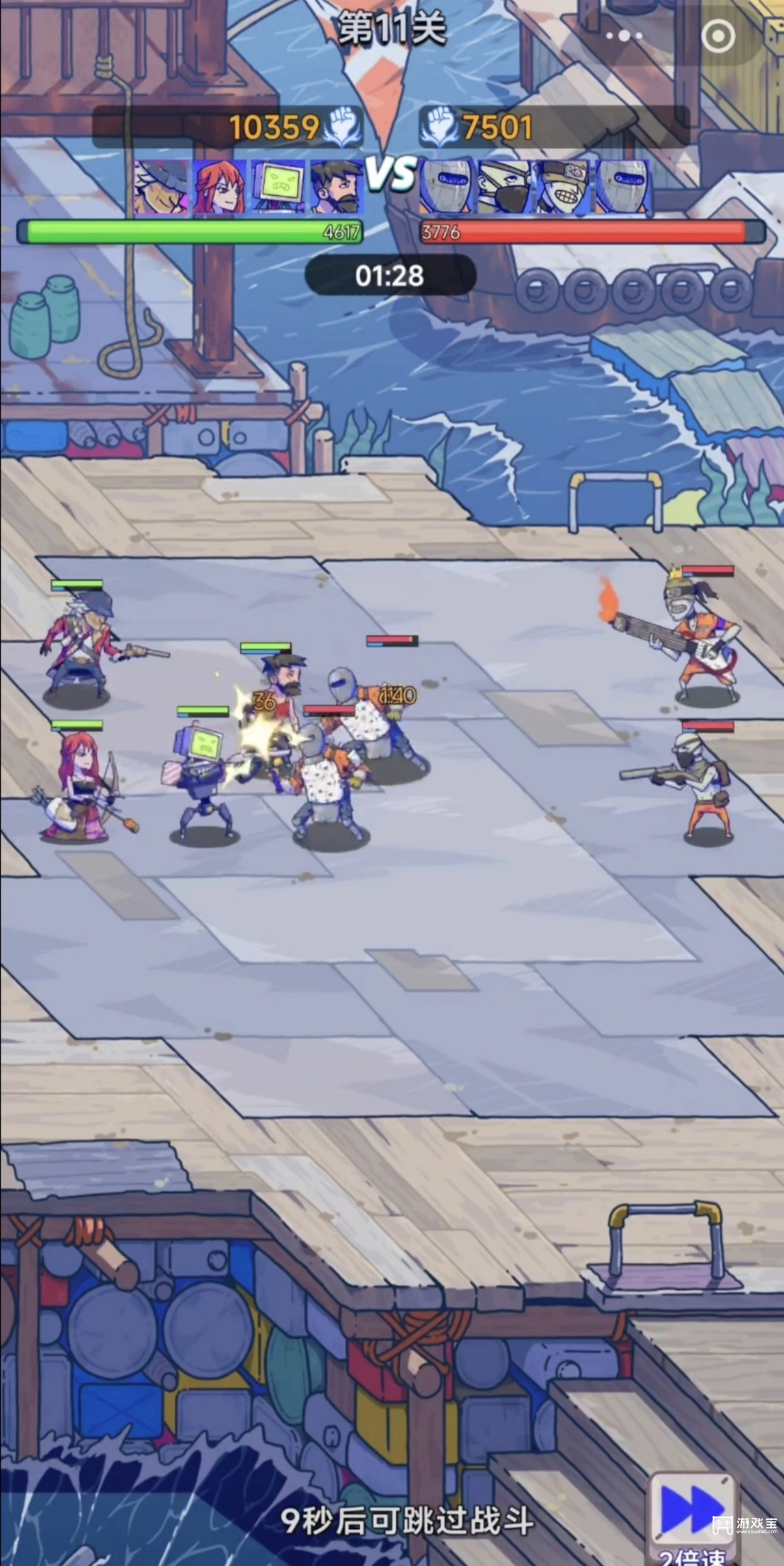 疯狂水世界国家队小丑词条选择攻略：高爆发切后排生存