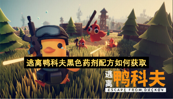 逃离鸭科夫,黑色药剂配方,获取方法,游戏攻略