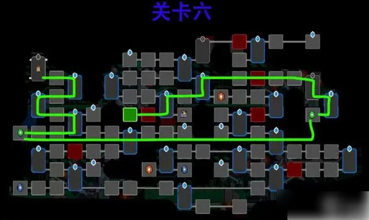 霓虹深渊无限神经矩阵全关卡路线推荐通关攻略详细指南